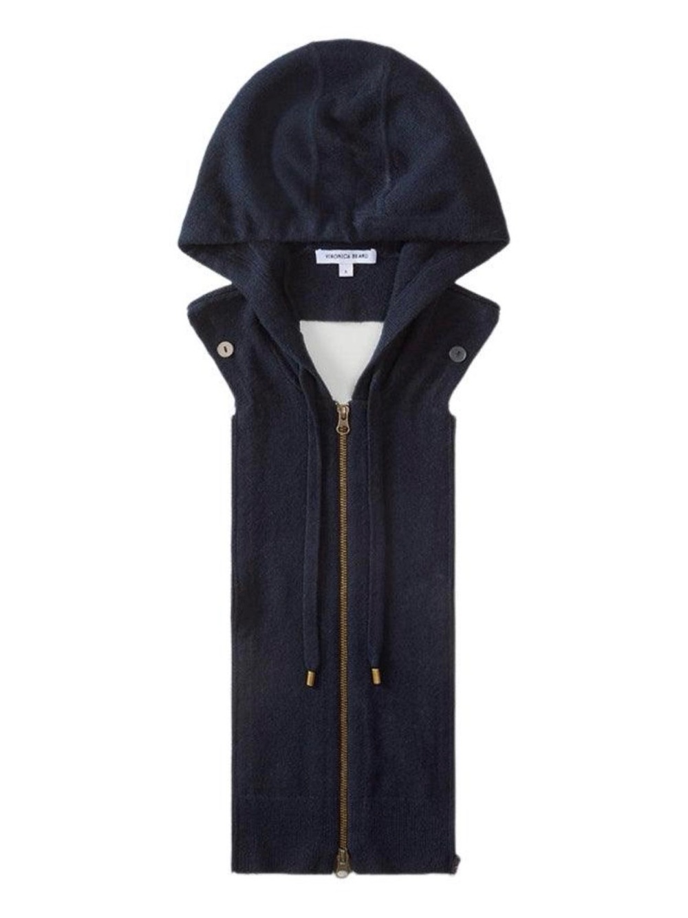 Veronica beard cashmere hoodie Dickey insert $295 navy  blue blazer jackets